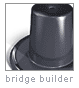 Bridge Builder rain hat saves you the time and money of assembling, drains, pipes and plugs in your projects.